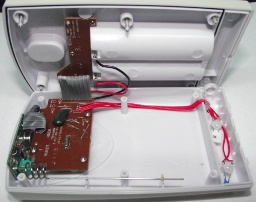 Zdj�cie anemometru na maszcie antenowym